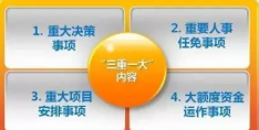 三重一大是指什么(政府三重一大是指什么)