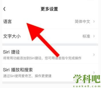 爱奇艺设置语言在哪里 爱奇艺设置语言教程