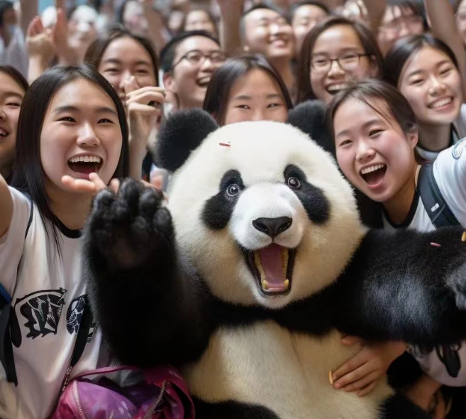 成都街头遍地都是熊猫，中国唯一一只金色熊猫在哪里