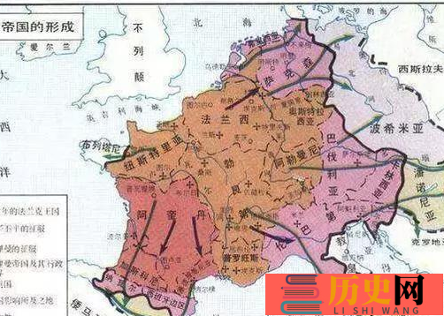 法兰克帝国一分为三分成了哪三个王国(法兰克帝国一分为三分成了哪三个王国)