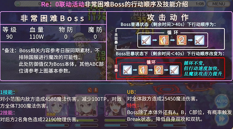 公主连结re0活动boss