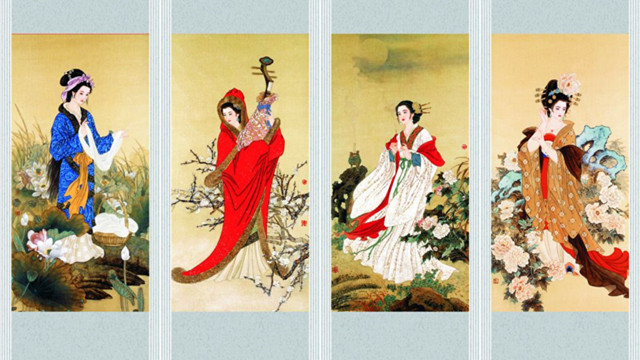 四大美女所代表的花(古代四大美女的花名)