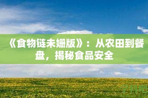 《食物链未姗版》：从农田到餐盘，揭秘食品安全