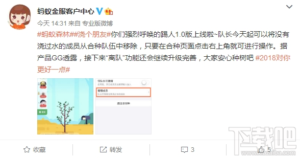 支付宝蚂蚁森林合种不浇水怎么办