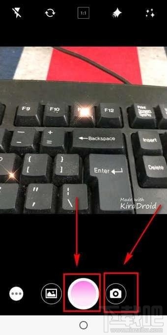 KiraDroid闪光特效怎么制作